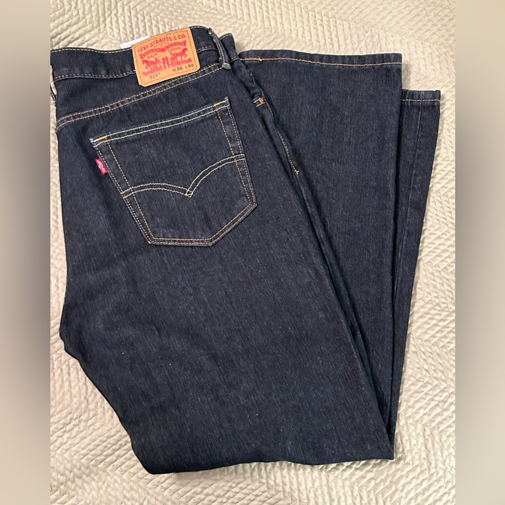 Levi’s 514™ STRAIGHT FIT MEN'S JEANS like new 36x30
